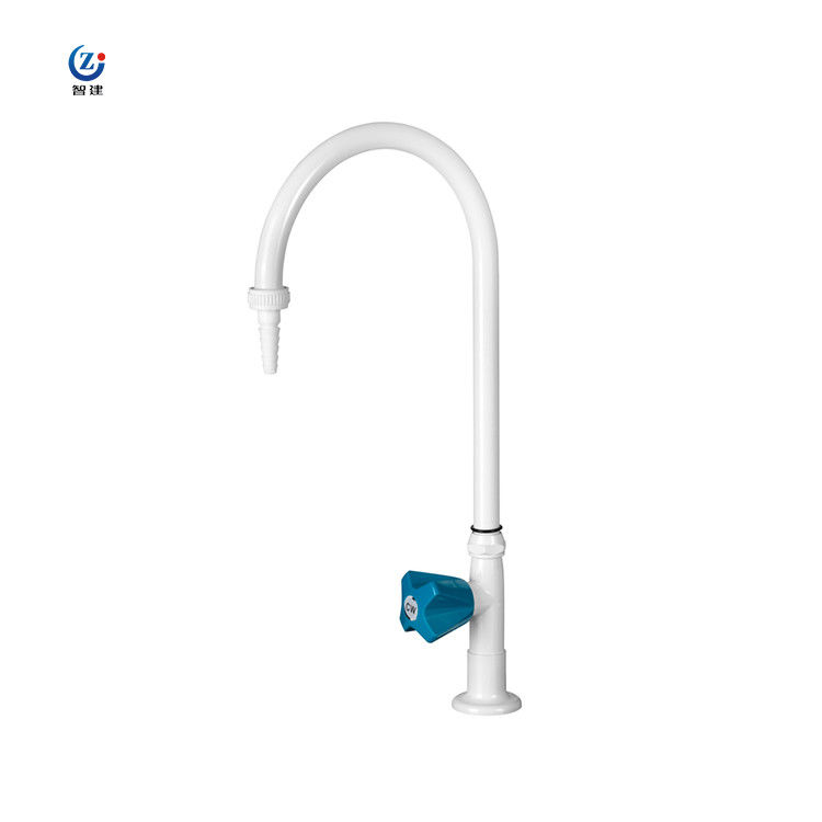 Triple Outlet Laboratory Sink Tap Corrosion Resistant 360 Degree Rotate Lab Faucet