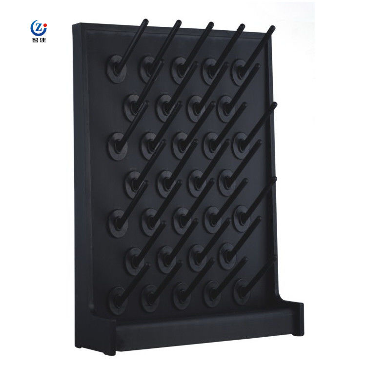Anti-Slip Lab Peg Board Laboratory Drying Rack met 10 cm gespaarde druppelgaten