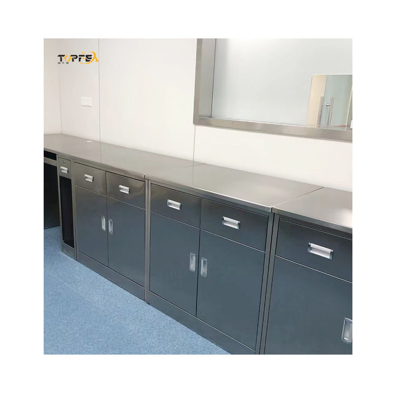 Corrosion Resistant Stainless Steel Lab Bench Modern Laboratory Island Table