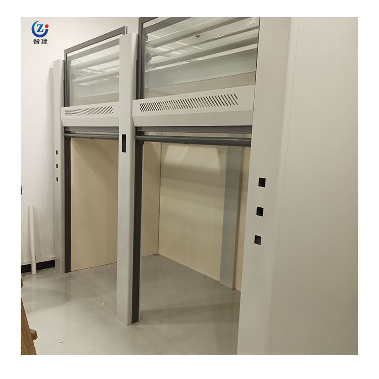Corrosion Resistant Steel Fume Hood Low Noise Level Phenolic Resin Table Top