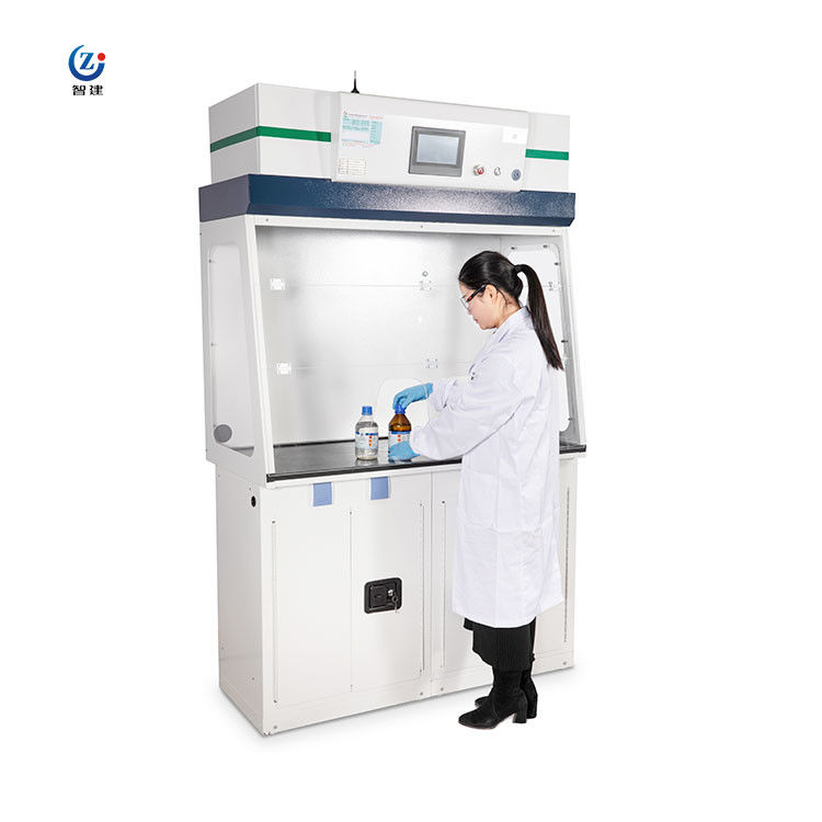 LED-verlichting Ductless Smoke Hood voor laboratorium ISO gecertificeerd laag geluid