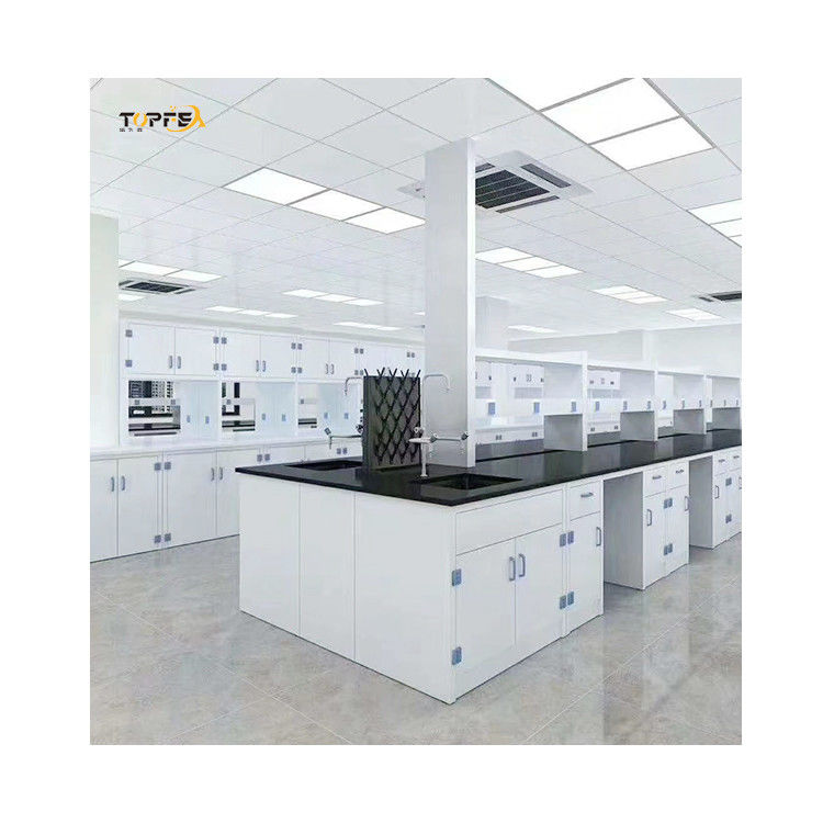 Polypropylene PP Fume Hood , Corrosion Proof Laboratory Ventilation Hood