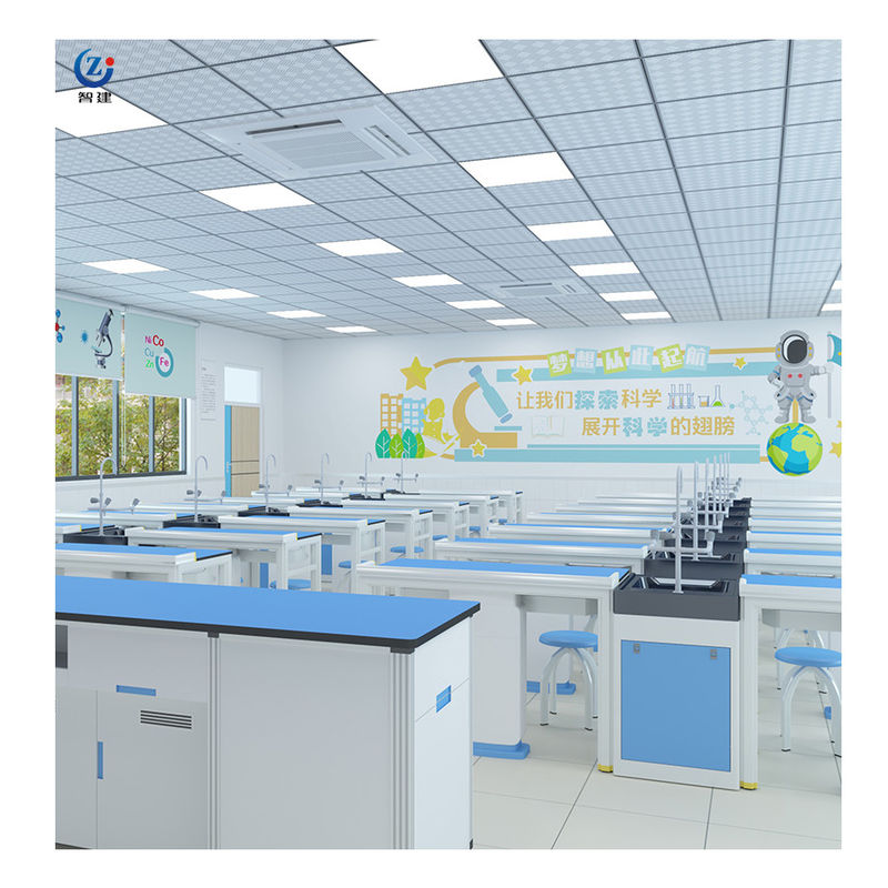 Vlamvast laboratoriummeubilair voor biologie, anti-corrosie studentenlaboratoriummeubilair