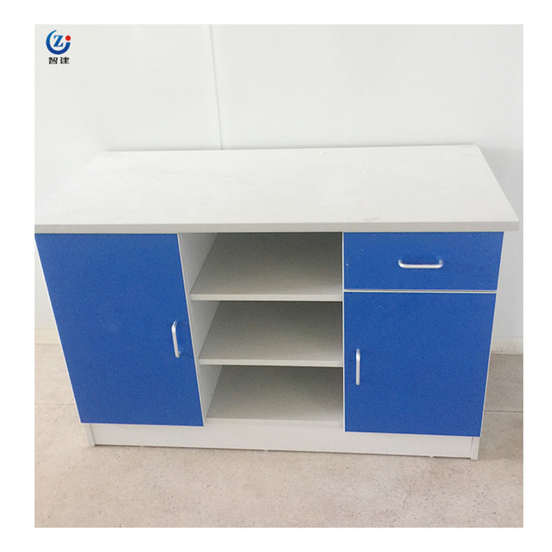 Heat Resistant Lab Work Station , W750mm Wall Mounted Laboratory Island Bench