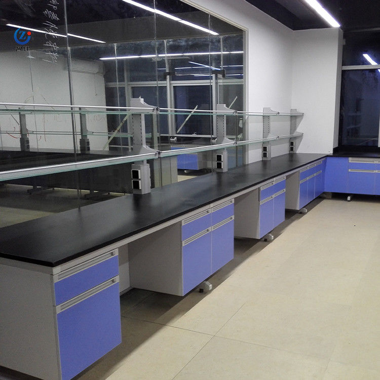 Metal Lab Wall Bench Science Laboratory Working Table Furniture Acid Resistant