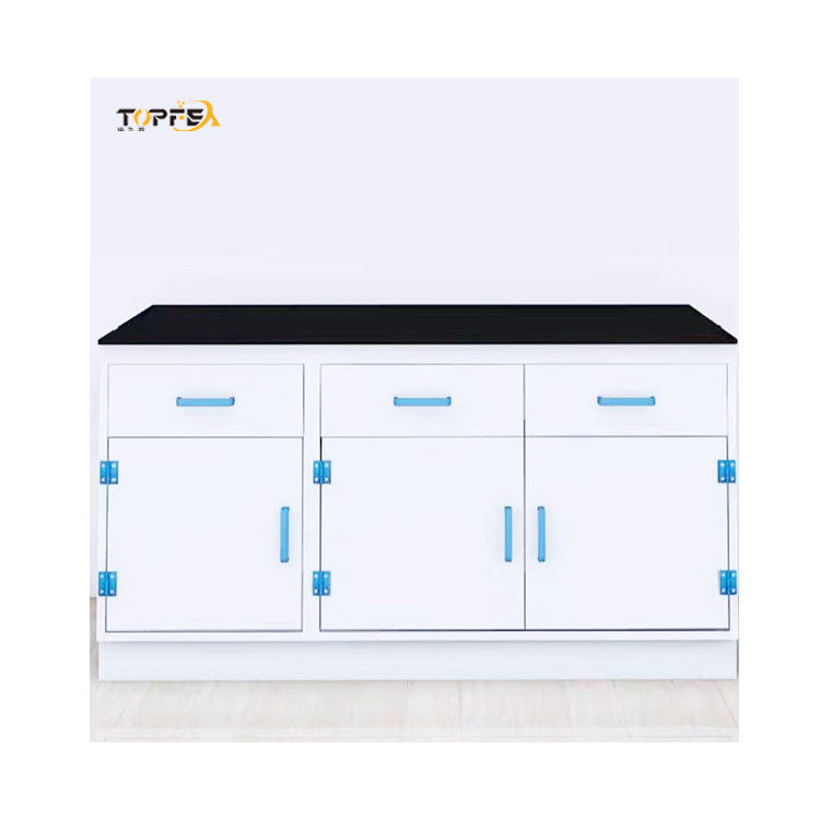 ISO-gecertificeerde PP-labmeubels 75 cm Anti-corrosiebiologie-laboratoriumbank