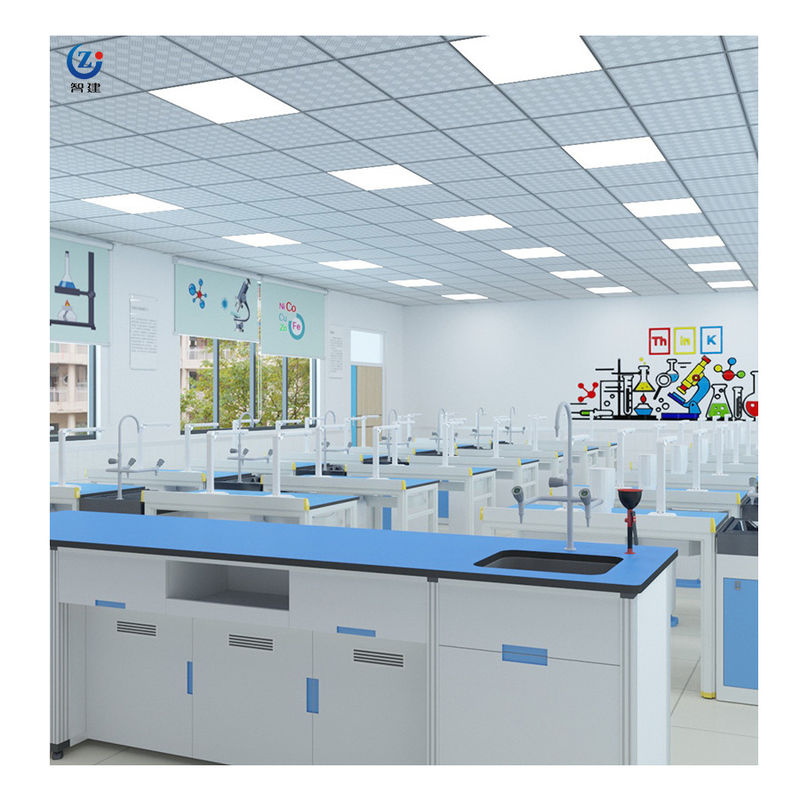 Sécurité Chimique Banquette de laboratoire Meubles anti-corrosion avec tiroirs 120*60*78cm