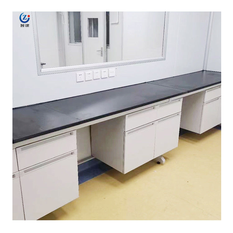 Customizable Non Porous Surface Lab Wall Bench For Modern Laboratory Workstations