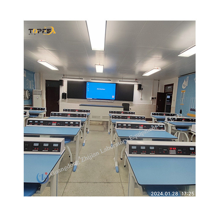 Polishing Physics Lab Table for Smooth and Even Surfaces in Laboratory Experiment