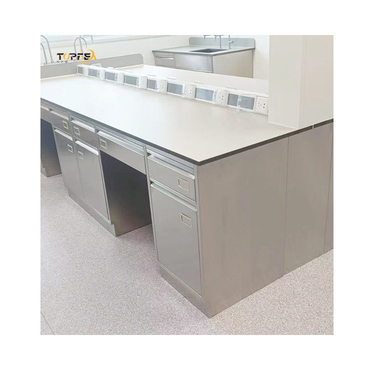 SS Experiment Table Stainless Steel Workbench With Enhanced Corrosion Resistance
