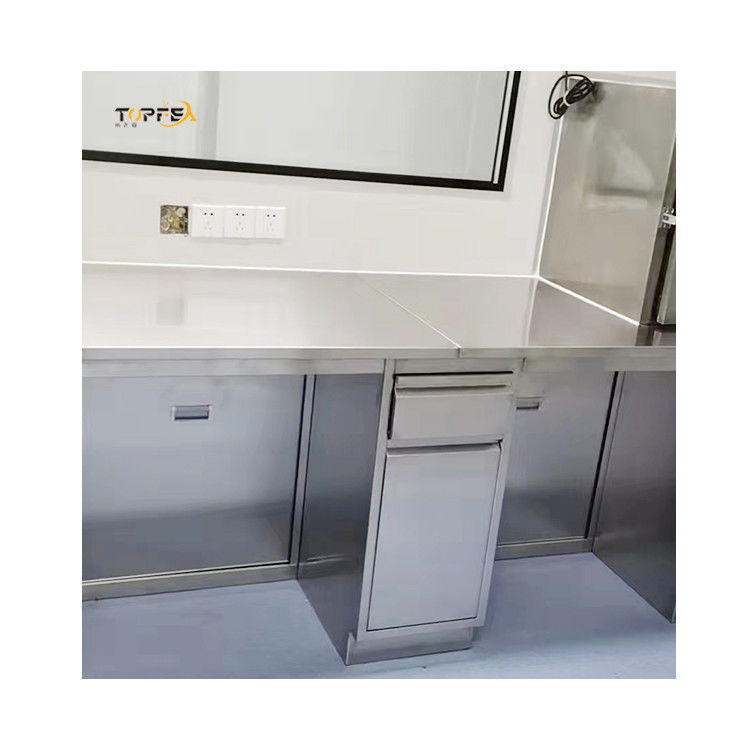 Sturdy Stainless Steel Lab Workbench With Smooth Surface And Anti Corrosion Structure