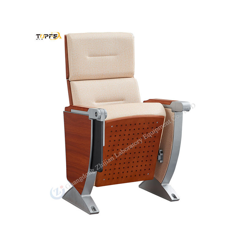 Light Weight Easy To Carry Standard Auditorium Fold Chair With Armrests Portable