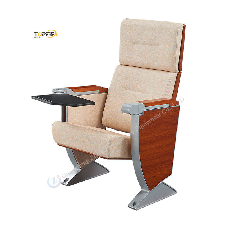 Light Weight Easy To Carry Standard Auditorium Fold Chair With Armrests Portable