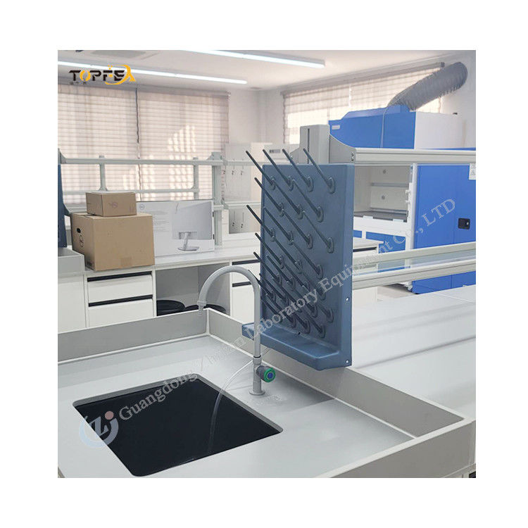 200-250 Kg Load Capacity Lab Island Bench With Customized Number Of Doors And Handles