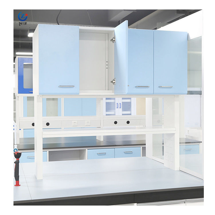 Customized Number Of Lockers And Drawers All Steel Lab Bench For Laboratories