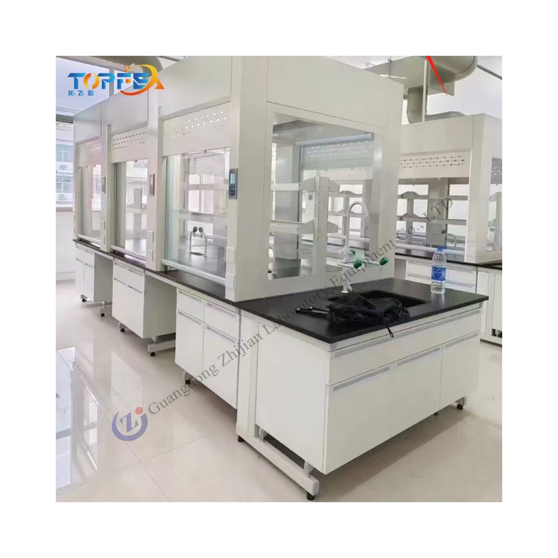 Customizable Lab Island Bench for Laboratories with High Standards and Performance