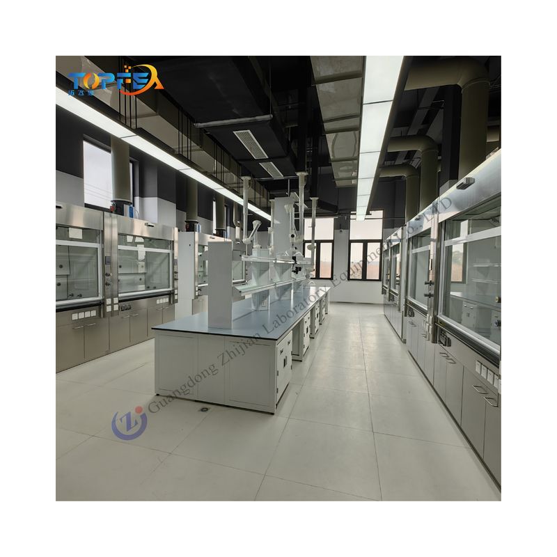 Customizable Lab Island Bench for Laboratories with High Standards and Performance