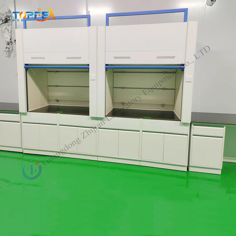 Tủ hút khói thép ít bảo trì màu đen hoặc tùy chỉnh, có thể điều chỉnh để đạt hiệu quả tối đa