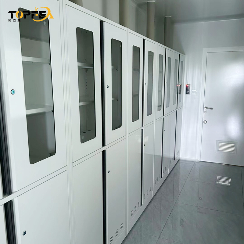 Key Lock Or Free Mechanism Acid Storage Cabinet for Safe and Secure Laboratory Storage