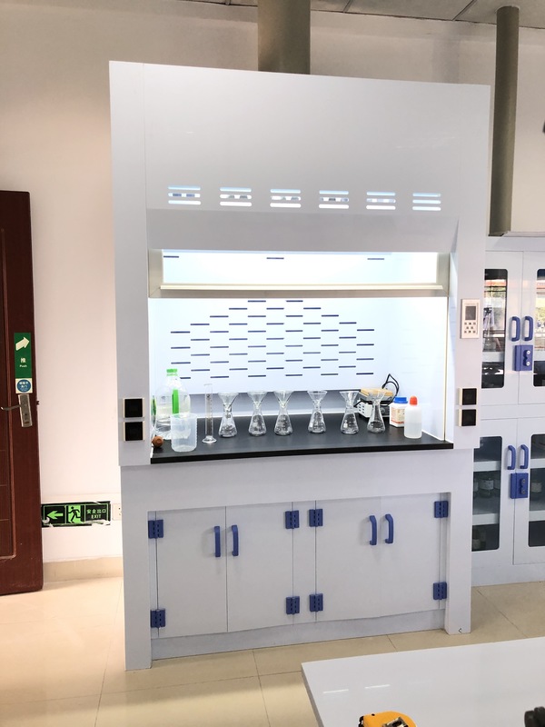 All Steel PP Material Fume Hood 1200*850*2350 mm for Laboratory Safety