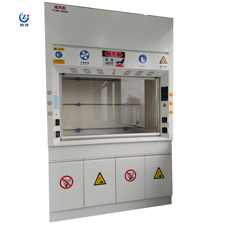 All Steel Lab Fume Hood with Resistance to Corrosion and 1200*850*2350 mm Size for Chemistry Labs