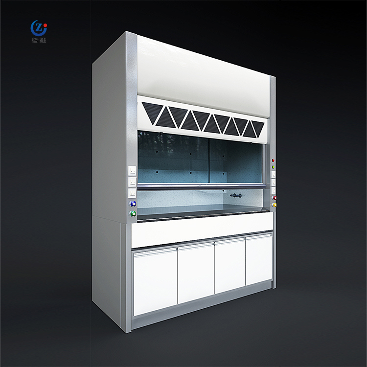 All Steel Lab Fume Hood with Resistance to Corrosion and 1200*850*2350 mm Size for Chemistry Labs