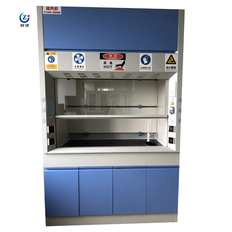 All Steel Lab Fume Hood with Resistance to Corrosion and 1200*850*2350 mm Size for Chemistry Labs