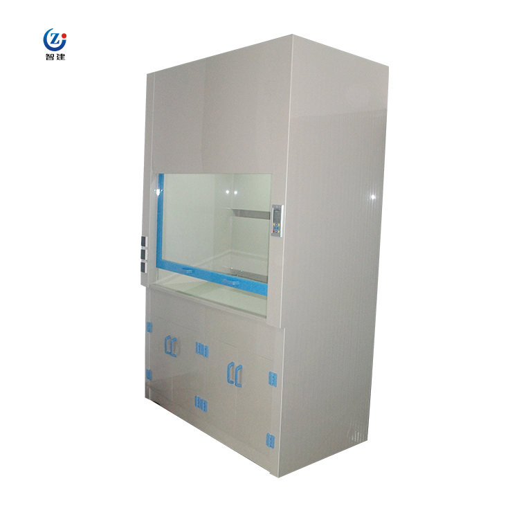 PP Material Lab Fume Hood 1200*850*2350 mm with Resistance to Corrosion and Strong Acid Resistant for Chemistry Lab