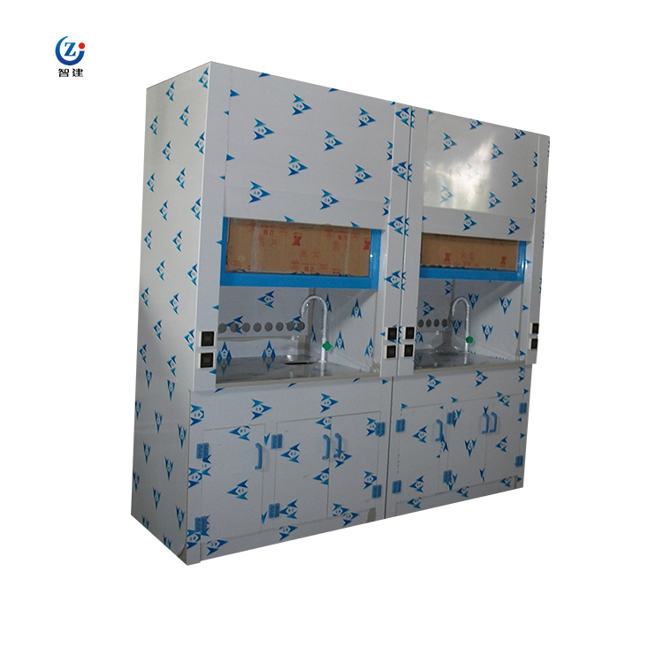 PP Material Lab Fume Hood 1200*850*2350 mm with Resistance to Corrosion and Strong Acid Resistant for Chemistry Lab