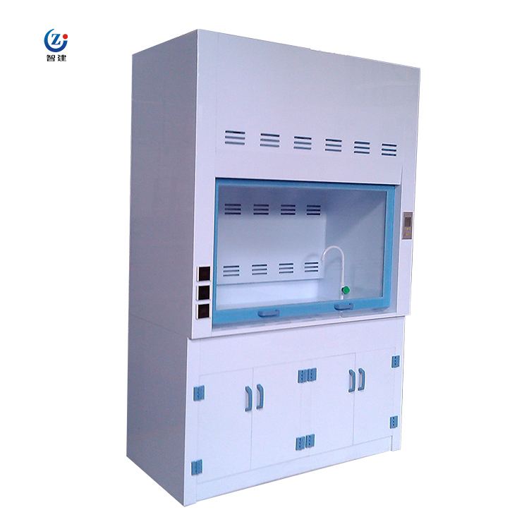 PP Material Lab Fume Hood 1200*850*2350 mm with Resistance to Corrosion and Strong Acid Resistant for Chemistry Lab