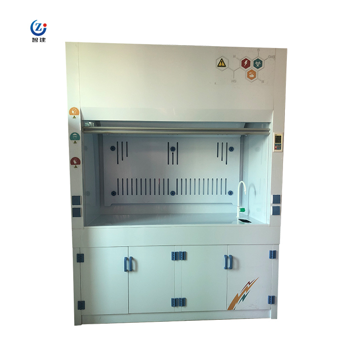 PP Material Lab Fume Hood 1200*850*2350 mm with Resistance to Corrosion and Strong Acid Resistant for Chemistry Lab