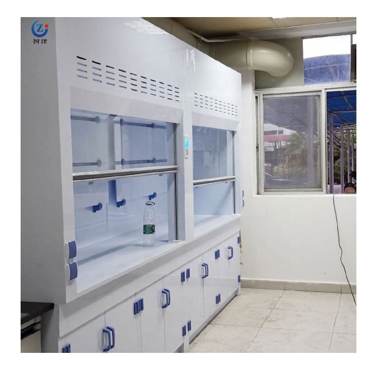 ZHIJIAN Brand 1.2meter Lab Fume Hood with 1500*850*2350 mm Dimensions and 20-30 Days Delivery