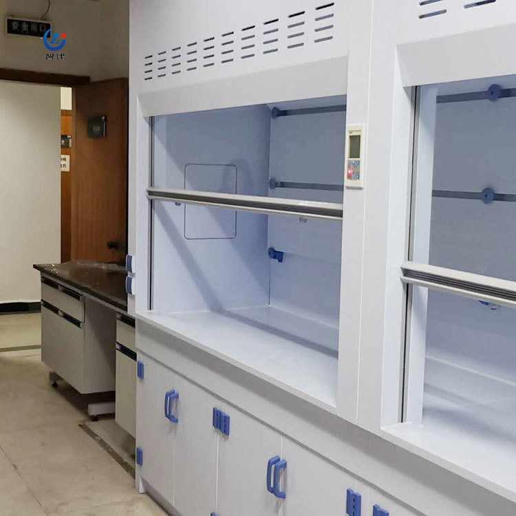 Customizable Lab Fume Hood with 1500*850*2350 mm Size and 1296m3/h Exhaust Volume for Laboratory Use
