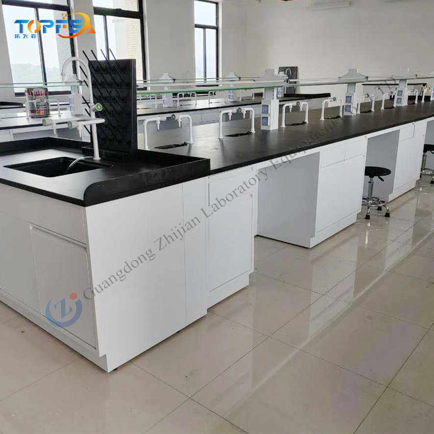 Lab Bench Recipe Compound V Mod Steel-Wood All Steel Lab Bench for Modern and Functional Laboratories