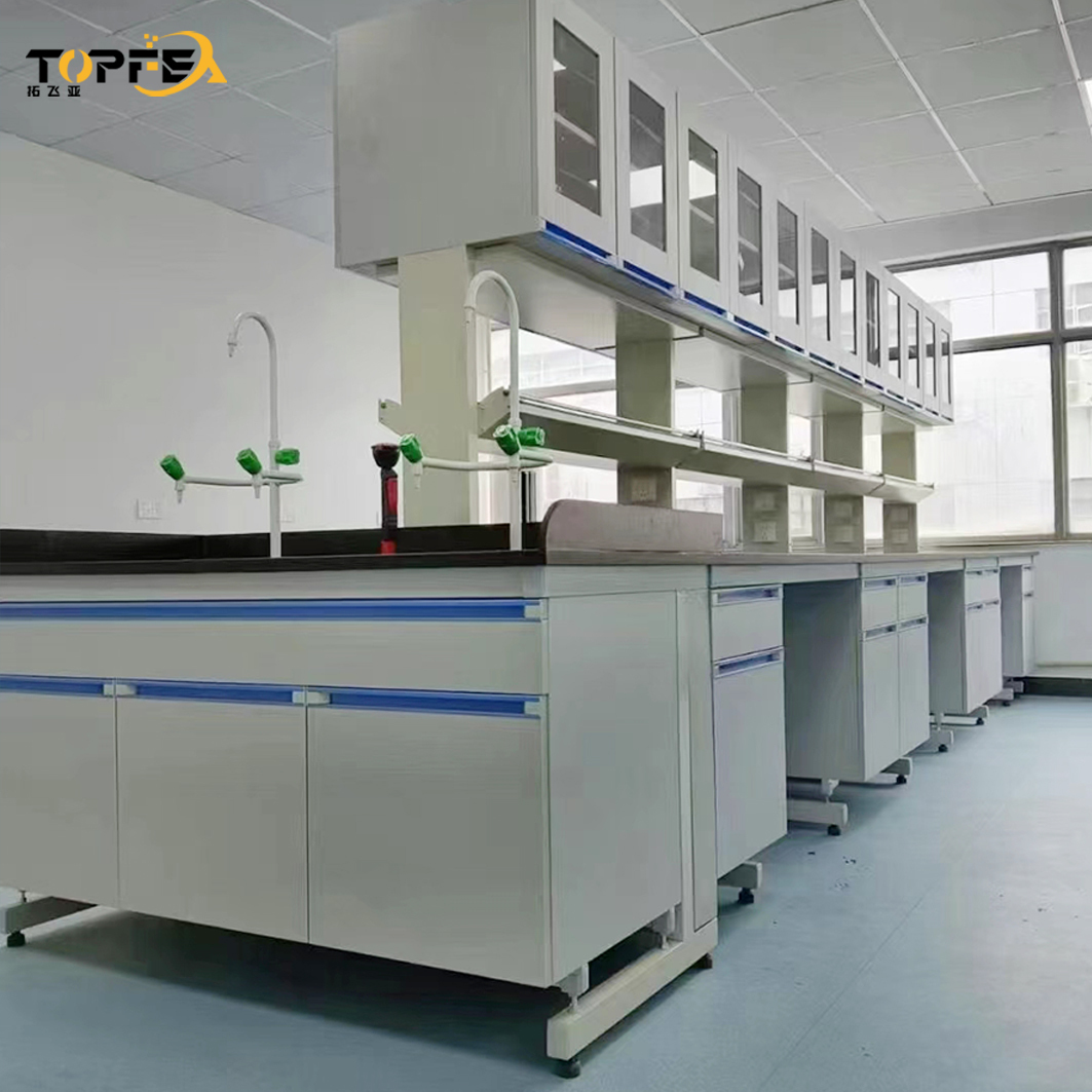 PP Material Wall-Mounted Laboratory Bench for Modern Research Facilities