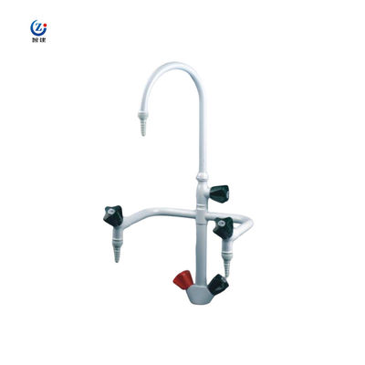 Triple Outlet Laboratory Sink Tap Corrosiebestendige 360 graden draaiende laboratoriumkraan