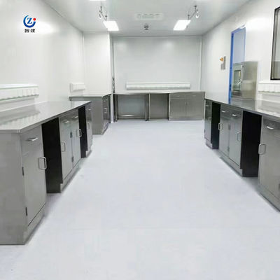 Hoge duurzaamheid Labbank van roestvrij staal Anti Alkali Island Table Workstation