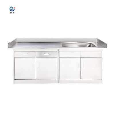 Werktafel van roestvrij staal voor laboratoriumwerkplaatsen