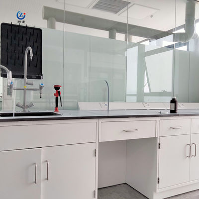 Wandmontage laboratorium werkstation, moderne W750*H850mm laboratorium werkbanken