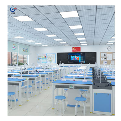 Metal Biology Lab Furniture Table Corrosion Resistant Customized Sturdy