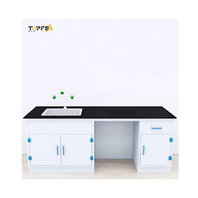 Weather Resistant Polypropylene Laboratory Furniture , H850mm Lab Work Benches