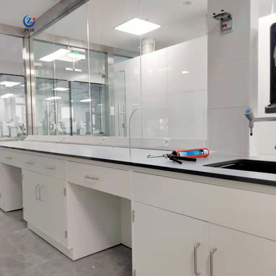 Floor Standing Island Lab Bench, Smooth Laboratory Wall Bench Meubels