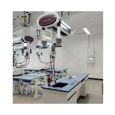 Elegante moderne schoollaboratorium studentenlaboratorium meubels met stevige structuur en glad oppervlak
