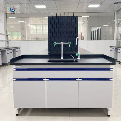 Customized Laboratory Island Bench with Load Capacity 200-250 Kg