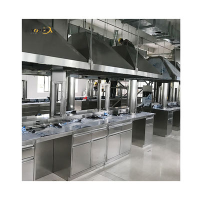 Corrosiebestendig zilver modern laboratoriumbank stevig roestvrij staal werktafel