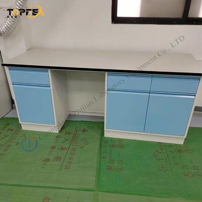 Optimize Lab Performance With Easy Installation Laboratory Wall Bench Floor Standing Design