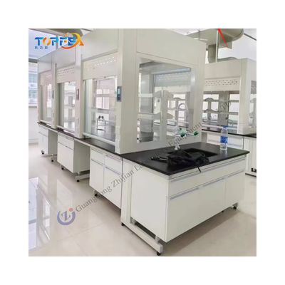 Customizable Lab Island Bench for Laboratories with High Standards and Performance