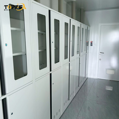 Key Lock Or Free Mechanism Acid Storage Cabinet for Safe and Secure Laboratory Storage